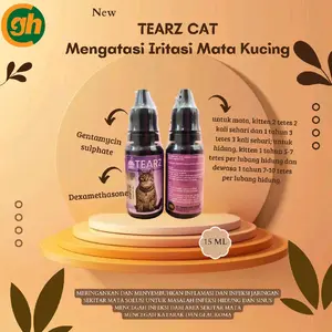 Tearz 15ml Mengatasi Iritasi Mata Kucing