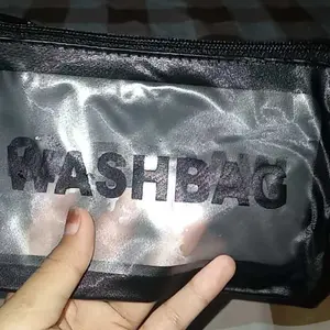 Washbag Tas Kosmetik Travel Anti Air Kapasitas Besar untuk Makeup dan Perlengkapan Perjalanan