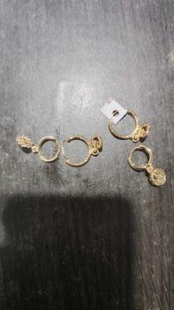 Product Review of LM128  Anting Titanium Bunga     Korea Anting Tusuk Permata Perhiasan Earrings from m**8 0