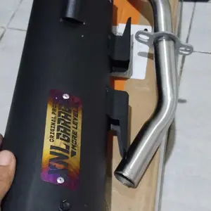 Knalpot Standar Racing Luster V1 inlet 26 28 out silencer 38 sarteng sarful sarbor by XNL.Garage model shijiro moncong shijiro motor beat karbu beat deluxe beat esp vario 110 vario 125 150 led old new scoopy karbu scoopy prestige mio vino nmax pcx