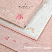 Gambar KOTOMORI Enchanted - Gift Set of 3 Handuk Mandi Anak Bayi 60x120cm / 34x80cm / 25x25cm - Ocean blue + King whale + Turtle, Bordir Nama (PO) dari Terry Palmer Indonesia Kota Tangerang 2 Tokopedia