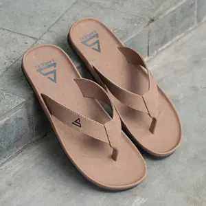 Sandalku Sandal Kulit Pria Flipper Antislip Kekinian Terbaru PCX