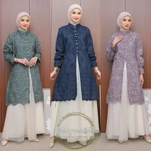 OUTER BROKAT TUNIK BORDIR TUNIK KATBOL KONDANGAN TUNIK LEBARAN