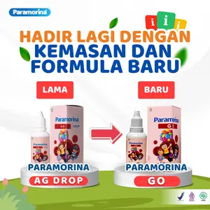 Paramorina GO Drop/Tetes - Teman merangkak - Herbal Alami Anak - 30 ml - vitamin anak untuk tulang, gigi dan daya tahan tubuh