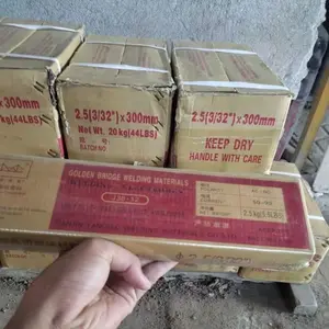 Golden Bridge Kawat Las Ukuran 2,5mm Berat 2,5kg Material Las Berkualitas Tinggi untuk Proyek Konstruksi