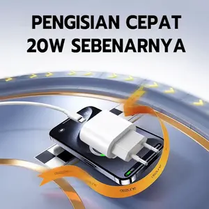 Charger iphone 20W Support Fast Charging type C to iphone