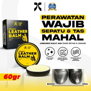 Leather Balm - Semir Sepatu Kulit Balsam Premium Polish Sepatu Hitam Coklat dan Netral Shoe Polish Wax Perawatan Shoeshine |  Summer Shoes Care