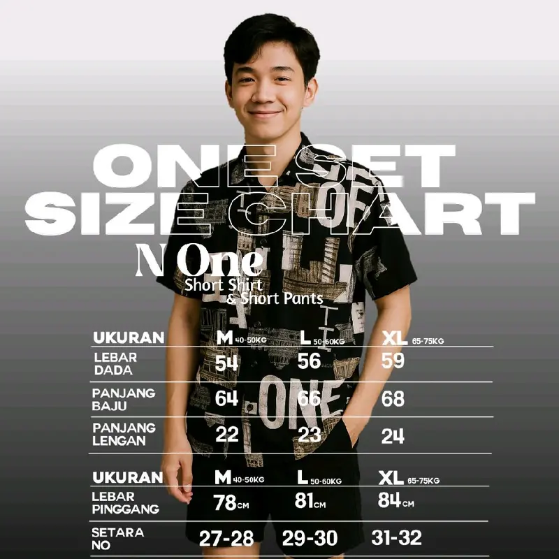 ONE SET SETELAN KEMEJA allora PRIA WANITA  MOTIF AMARILO PREMIUM RAYON COTTON  Celana  Katun Casual Lengan pendek keren  Santai trandy Panjang Polos 1