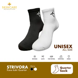 Kaos kaki Sport Casual Pria Wanita - Kaos kaki Motif Dewasa - Tebal Lembut Nyaman Anti Licin