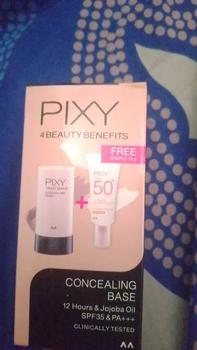 Product Review of Pixy UV Whitening 4 Beauty Benefit Concealing Base -  2 in 1 Alas Bedak (Foundation) +Concealar from a**💖 0