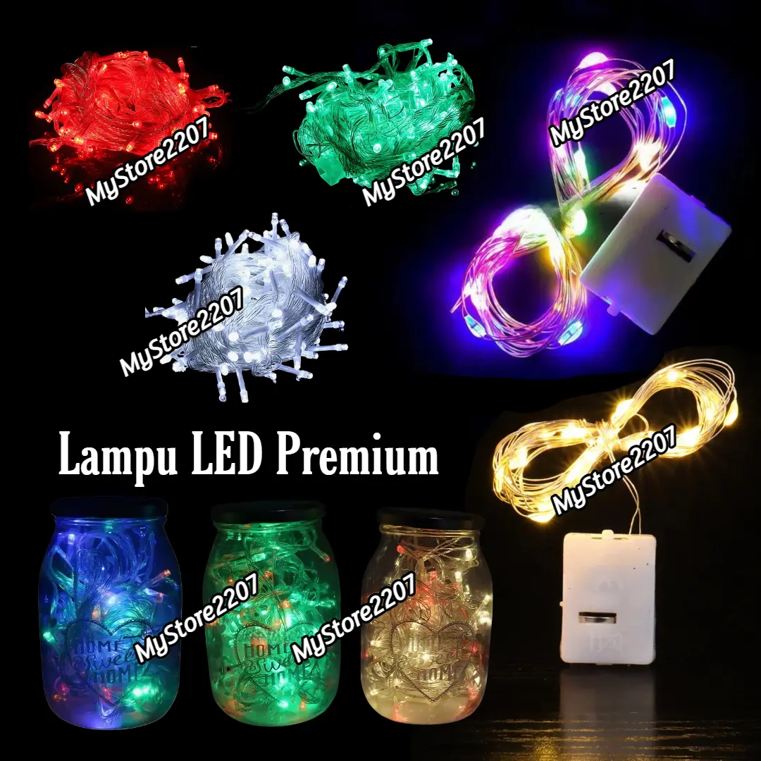 Lampu Hias LED / Lampu Tumblr LED / Lampu Kawat LED NATAL / Lampu Hias Outdoor / Lampu Hias Indoor Lampu Hias LED / Lampu Tumblr LED / Lampu Kawat LED NATAL / Lampu Hias Outdoor / Lampu Hias Indoor