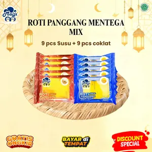 MAIJI Roti Panggang Cheese 60Gr Sandwich Cheese dan Cokelat Bread HALAL Fresh & Tasty Cocok untuk Sarapan dan Bekal Sehari-hari