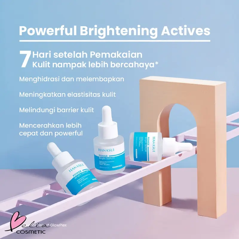 HANASUI BPOM Power Serum Whitening Gold Vit C Collagen Anti Acne Propolis Men Bright Active - Essence Wajah 4