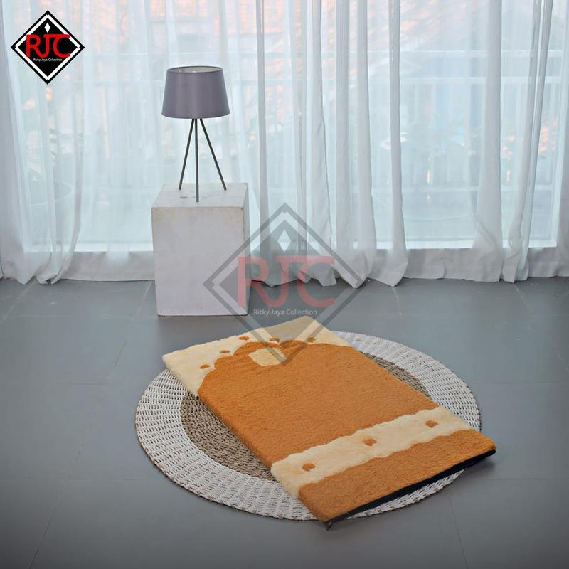 Sejadah busa tebal ukuran 110x65x4 cm Sajadah Lembut 3