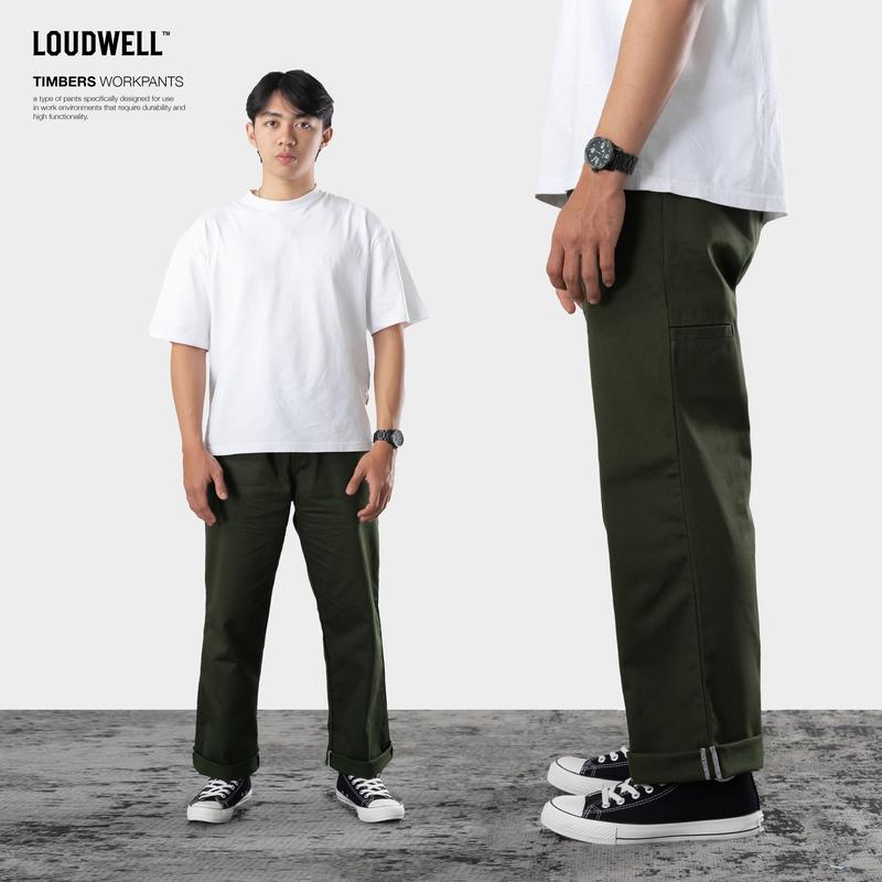 Product Introduction of Loudwell Timbers Army Workpants Celana Chinos  Panjang Reguler Loose Cut pants 2