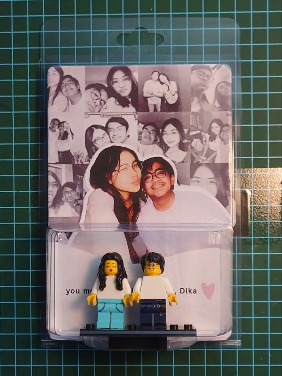 Kado Lucu Unik, Custom Figur, Kado Anniversary, Mika Box