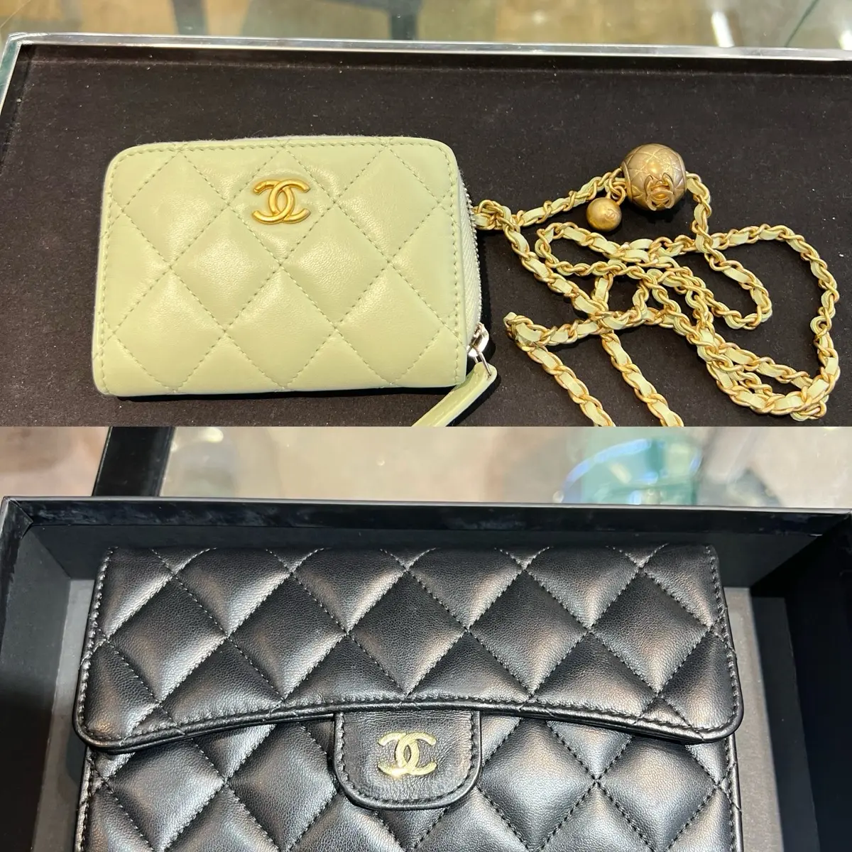 (Preloved)(Variant)Chanel Card Holder and wallet