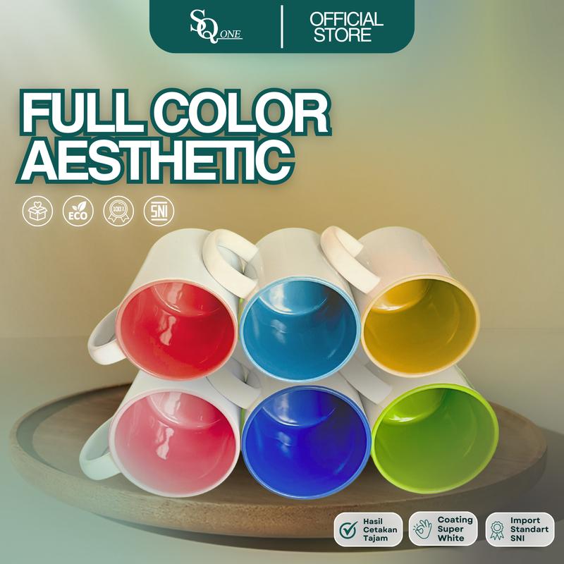 MUG SQONE - MUG WARNA DALAM FULL COLOR BISA CUSTOM DESIGN ATAU FOTO 4