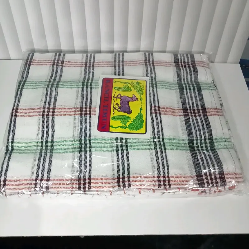 1 lusin / 12 pcs Sebet Makan / Lap Makan Merk Kancil Bahan Katun Premium  , Tebal dan Mudah Menyerap Ukuran Jumbo 57 cm x 52 cm isi 12 pcs 0