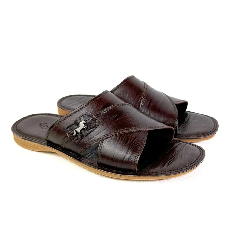 Sandal Pria Kulit Sapi Asli LOZTA A1 Premium Series - Anti-Slip & Ergonomis - Karet 8