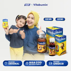 Vitabumin Madu Ikan Gabus & Temulawak  -  Madu VItamin Anak  60ml & 130ml