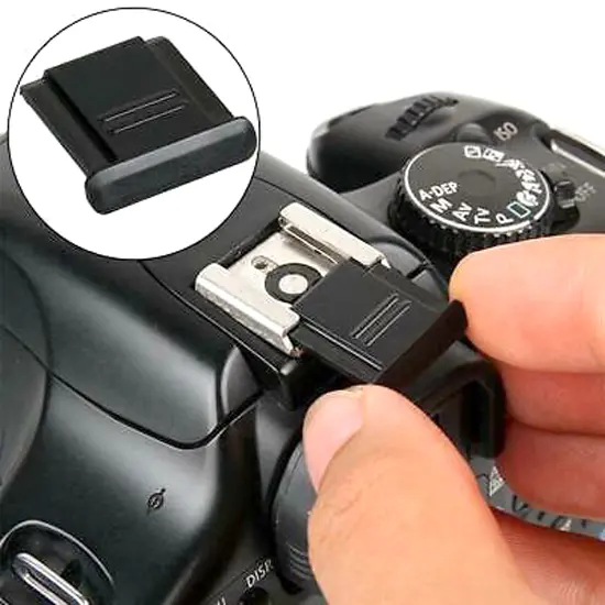 COD Universal Hot Shoe Cover for Nikon Canon BS-1 - JT152 Terlaris Camera Kamera Accessories Plastik