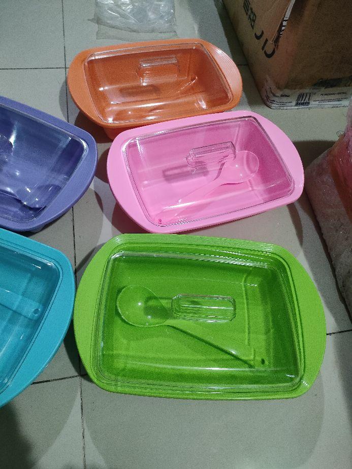 Product Introduction of Wadah saji plastik tutup bening ukuran M dan L 3