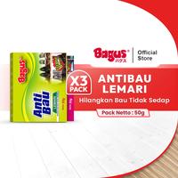 Gambar [Triple Pack] Bagus Anti Bau Lemari 50 gr-2colors - Triple Pack dari Bagusmartofs Kota Administrasi Jakarta Barat 1 Tokopedia