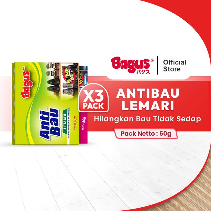 Gambar [Triple Pack] Bagus Anti Bau Lemari 50 gr-2colors - Triple Pack dari Bagusmartofs Kota Administrasi Jakarta Barat Tokopedia
