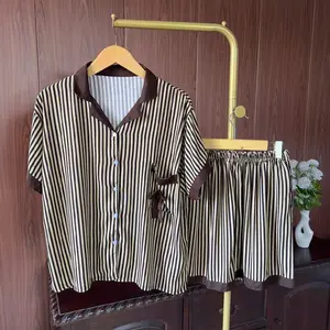 EXCLUSIVE WEAR|One set Baju tidur wanita celana pendek ld 120