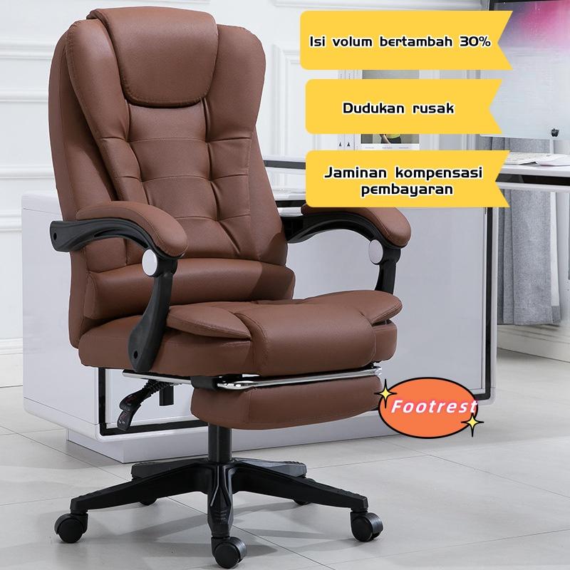 Kursi Kantor Kursi Kerja Direktur Kursi Gaming Mengangkat Dan Menyesuaikan Bagian Belakang, Kembali Ke Bantal Untuk Tidur,Peningkatan 30% Dalam Kepenuhan Pengisi 1