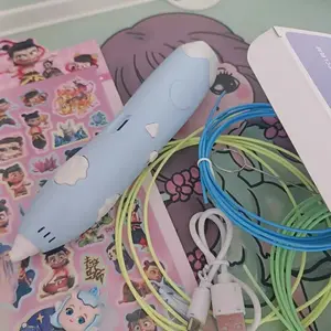 igoods.rose Mainan Edukasi Anak Pena 3D Printing HadiahLiburan Anak Pena Gambar 3D Kerajinan TanganMelatih Pena 3D