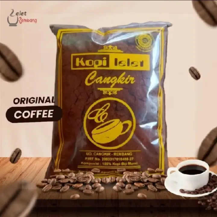 Kopi Lelet Cangkir 250 gram / Kopi Cangkir / Kopi Lelet Lasem Rembang Coffee