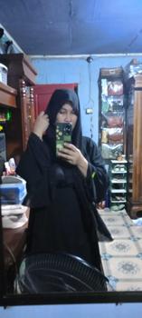 Product Review of ABAYA TURKEY BAHAN CERUTY BABYDOLL Polos Dress Muslim from s**a 1