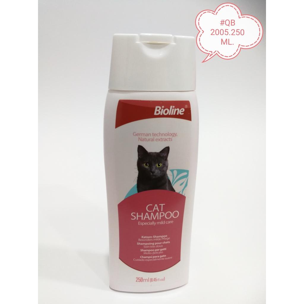 QB-2005 Bioline Cat Mild Shampoo 250ml Syampu Kucing