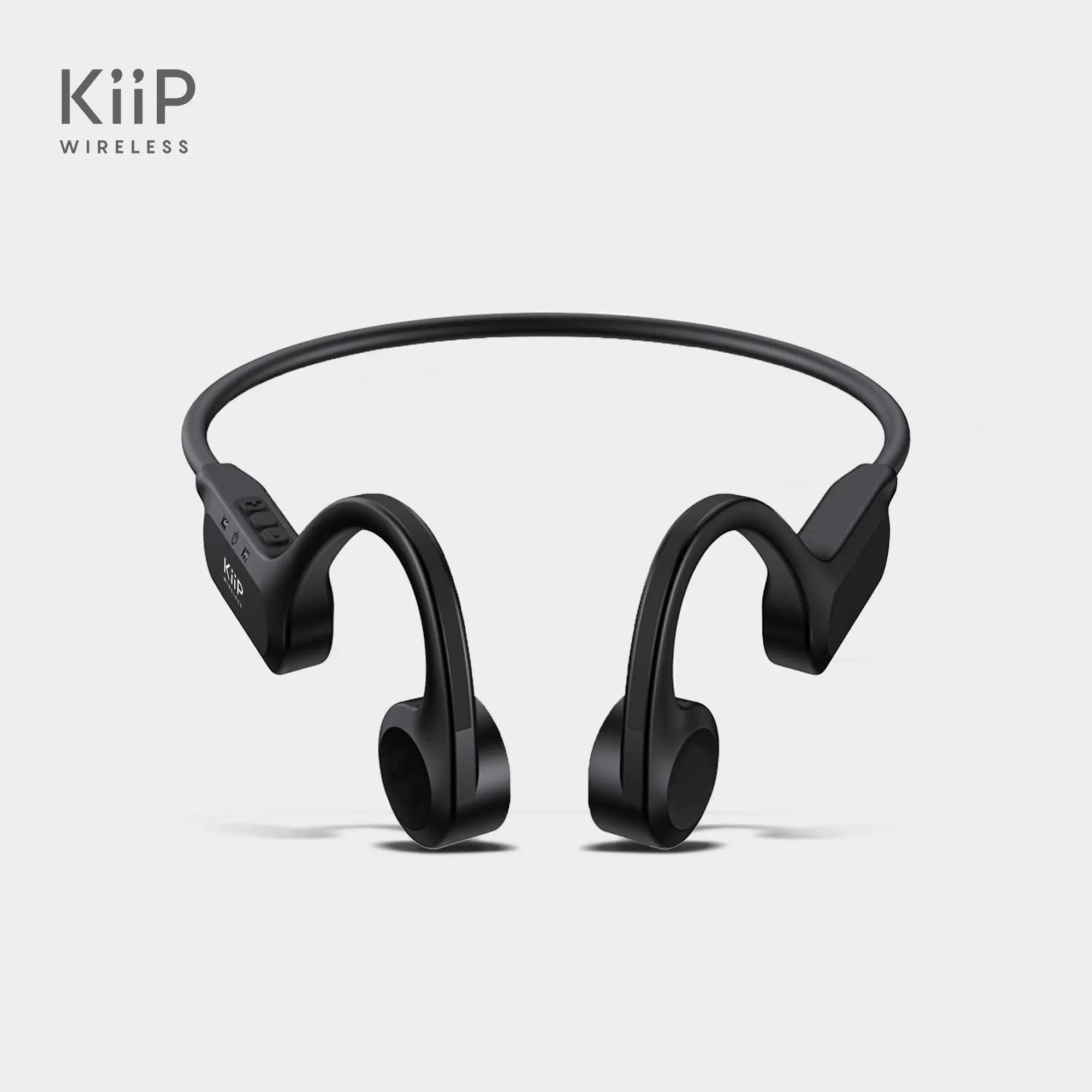 KiiP Wireless DTS10 Wireless Headphone Bone Conduction Bluetooth Earphone Bass Telepon Headset