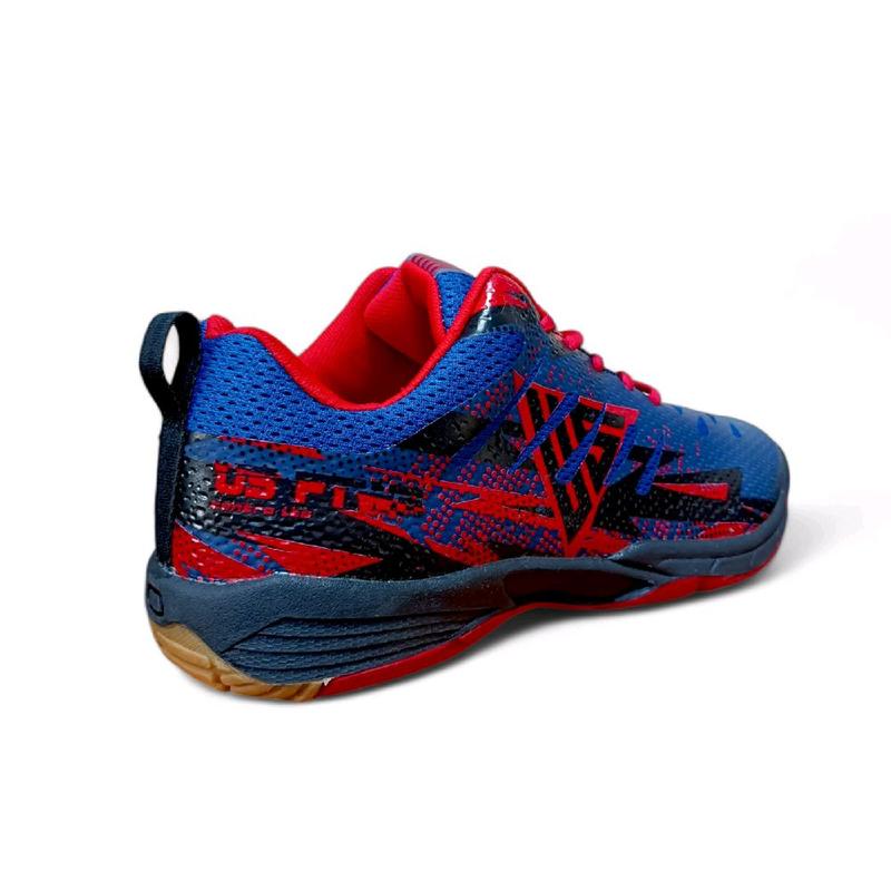 Sepatu Badminton Centro Lite Blue Anti Slip Dan Berdecit 4