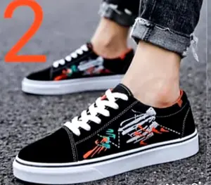 Sepatu Snaeker Pria dan Wanita Kekinian Distro Simple Sporty Kerja Sekolah Casual - Shoes Sneaker Hitam Kasual