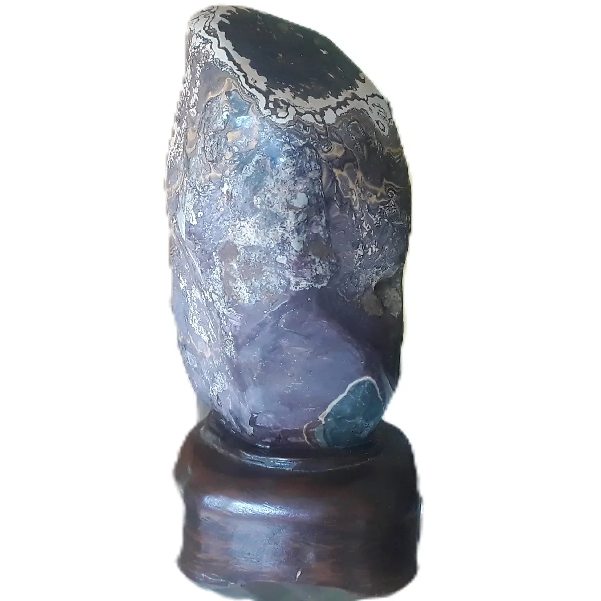 hiasan rumah batu motif batik/batu jasper