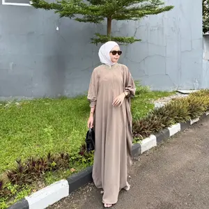MARRIZ - KAFTAN GAMIS ELARA RESLETING BUSUI FRIENDLY BUSANA MUSLIM WANITA DRESS PANJANG