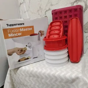 Penggiling Daging Tupperware dan wadah marinasi penyimpanan daging