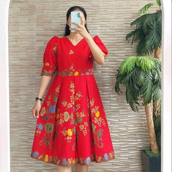 Jual DRESS BATIK PESTA PREMIUM ELEGAN JUMBO TERBARU 2024 - nomor 3, M -  Kota Pekalongan - Galery Batik Modern | Tokopedia