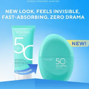 WARDAH Uv Shield Airy Smooth Sunscreen Serum Spf50 PA++++ 25ML 40ML | Tabir Surya | Sunscreen Wajah