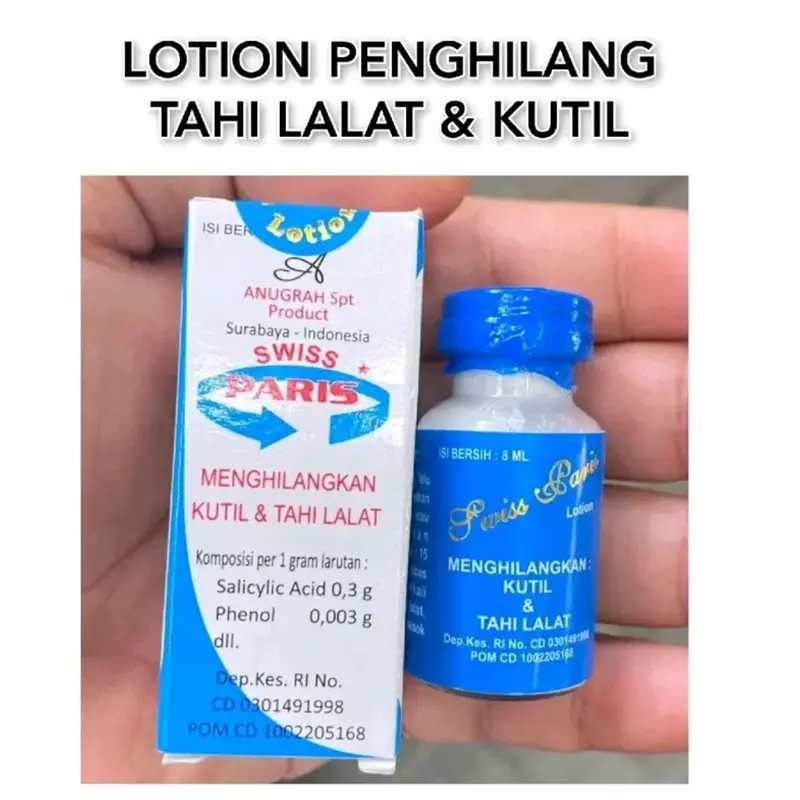SWISS PARIS LOTION untuk tahi lalat dan kutil 0