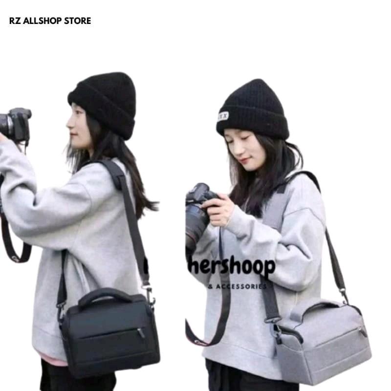 Tas Selempang Camera Bahan Dinir / Selempang Pria wanita Camera 3
