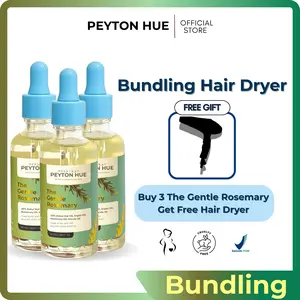BUNDLE OFFER! 3 THE GENTLE ROSEMARY + FREE HAIR DRYER