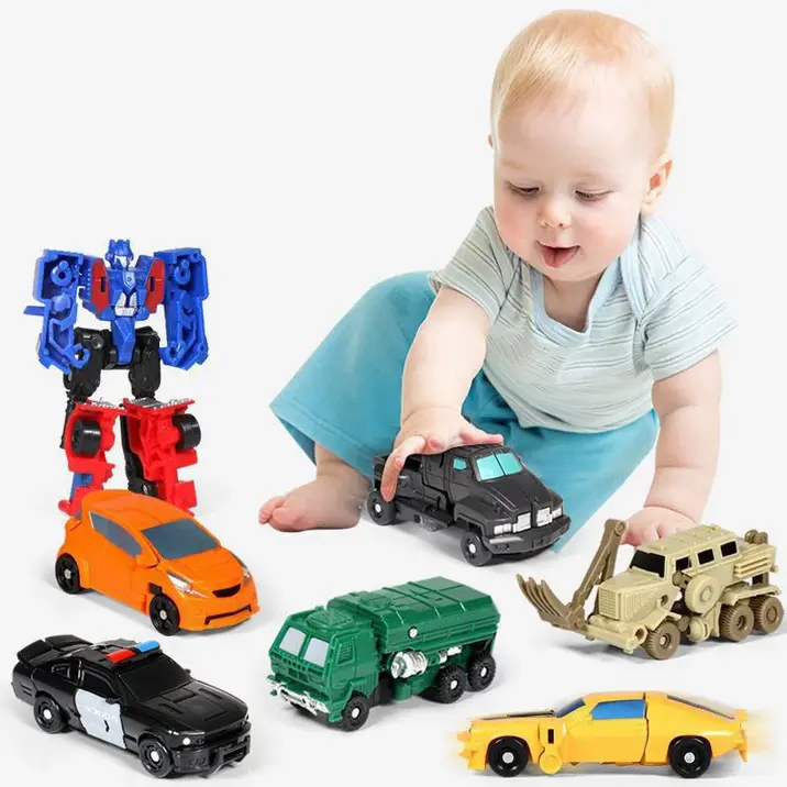 Edible's JIAYIHONGQI Mainan Mobil Action Figure Transformer Robot Car - JY675A 6