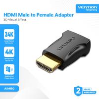 Gambar VENTION AIMB0 Adapter Converter HDMI Female to HDMI Male 4K 60Hz HD 3D Adaptor Gold Plated dari Pampam Shop Kab. Tangerang 2 Tokopedia
