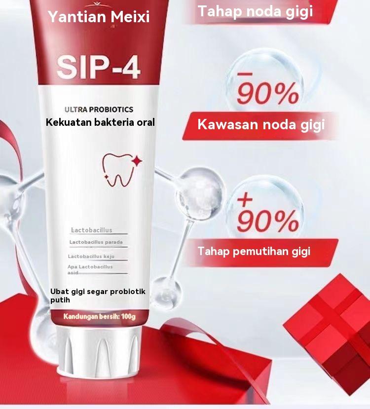 Product Introduction of Pasta gigi SP-4 yang sah untuk Pencerahan, Pembersihan Bertahan, Pembuangan Bertahan, Pembuangan Stain Putih, Pembuangan Stain Kuning, Pembuangan Deodorizasi, dan Pasta gigi Bertahan Kuning 5