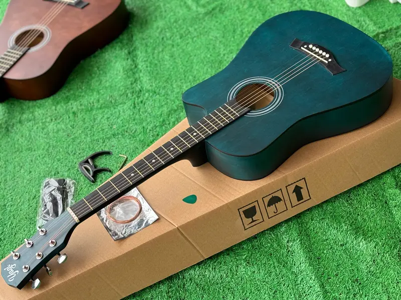 Guitar Aucostic 3/4 T94- CHÍNH HÃNG  -Tặng kèm phụ kiện- Dài 96cm size 38 8